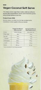 Monalisa Coconut Vegan Soft Serve Powder