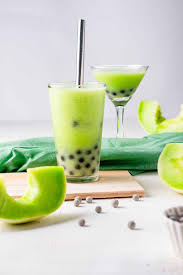 Honeydew Popping Boba