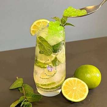 Green Lemon Popping Boba (Lime)