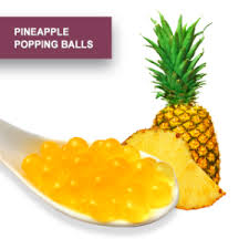 Pineapple Popping Boba