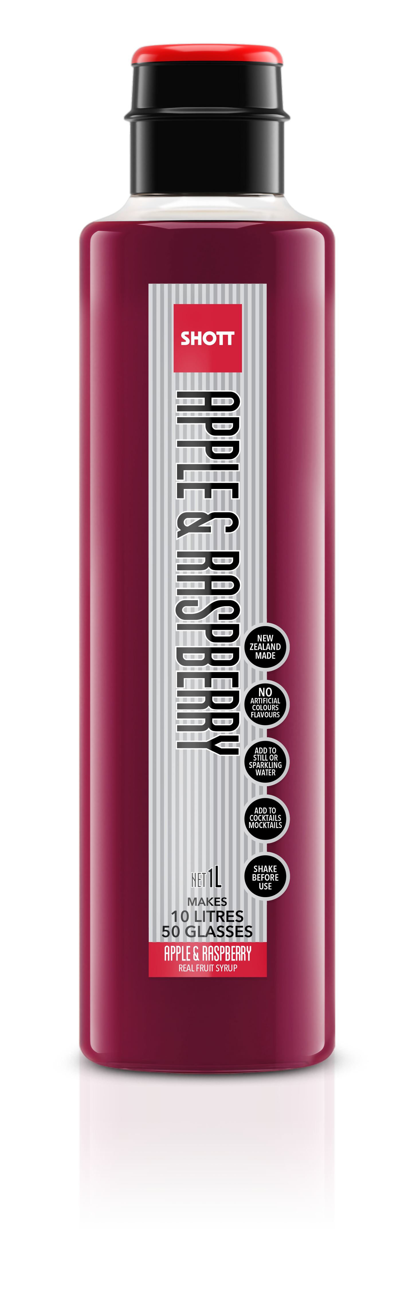 Shott - Apple Raspberry 1Ltr