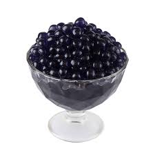 3.4 kg tub of blueberry popping boba from NZ Food Supplies