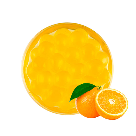 Orange Popping Boba