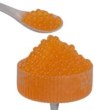 Orange Popping Boba