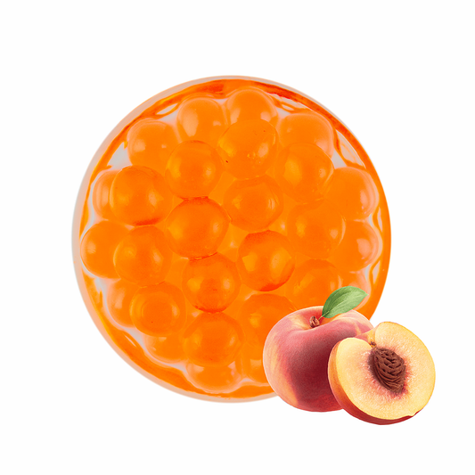 Peach Popping Boba