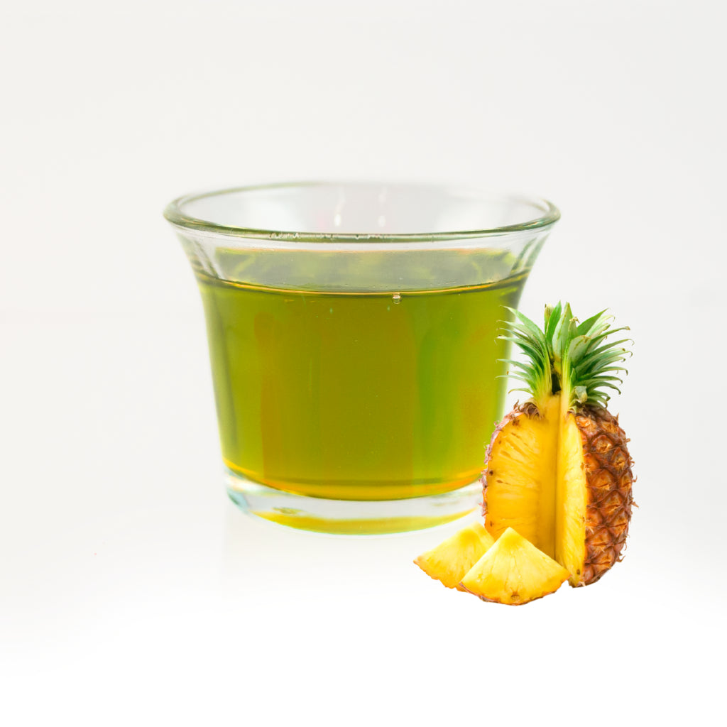 Bottle of pineapple concentrated juice from NZ Food Supplies